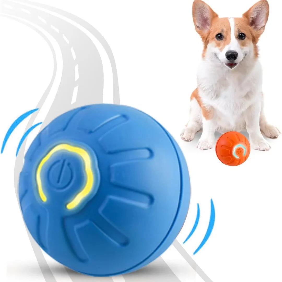 Smart Bouncing Pet Ball – Automatic Motion, Durable & Chew‑Resistant