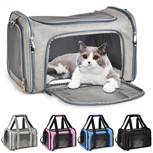 Portable Pet Travel Carrier – Soft‑Sided & Airline Approved