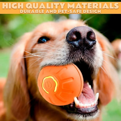Smart Bouncing Pet Ball – Automatic Motion, Durable & Chew‑Resistant